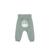 Jogginghose mit Po-Applikation Kastanie