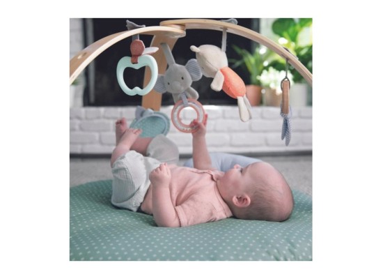 Spielbogen aus Holz mit Decke