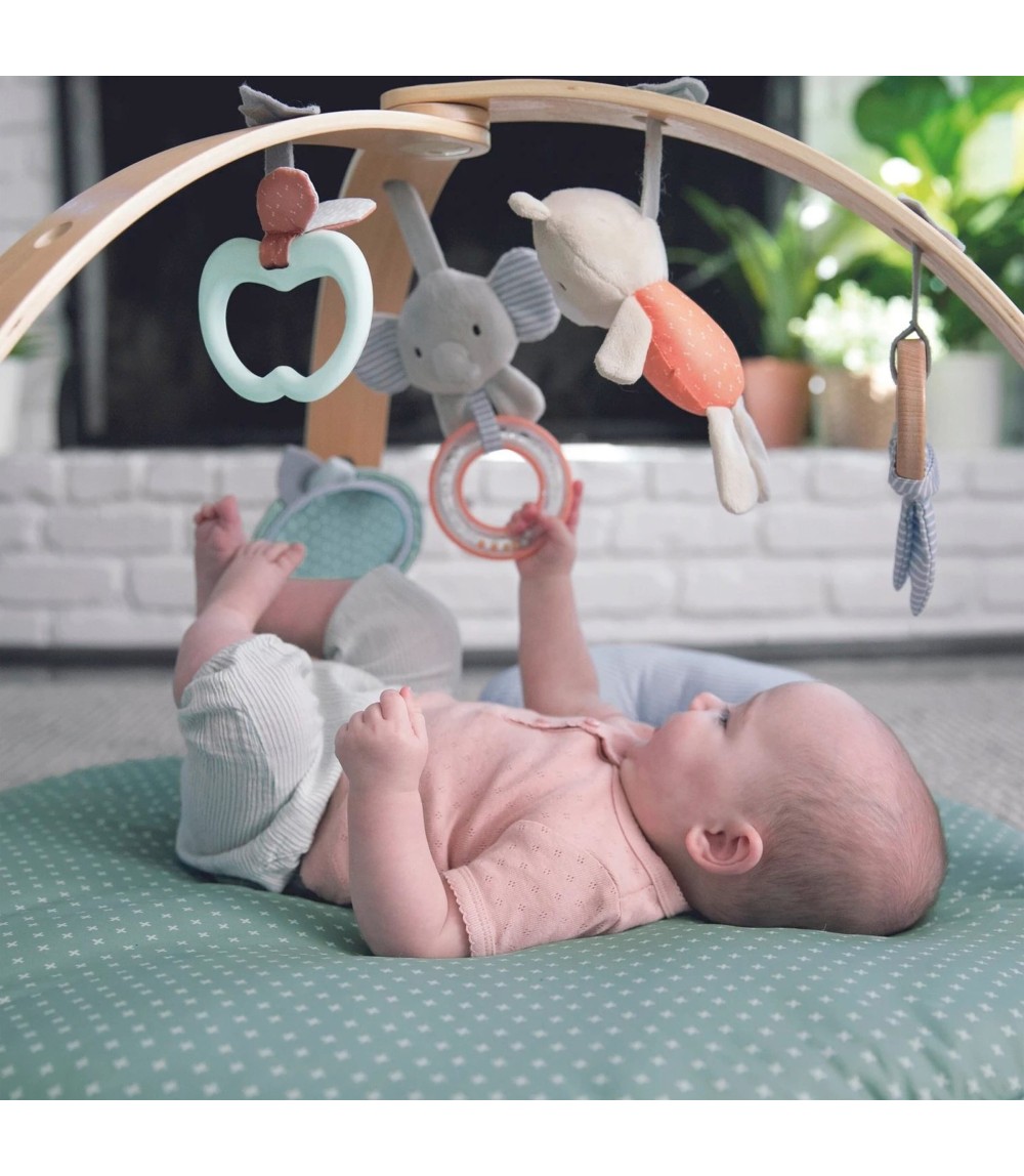 Spielbogen aus Holz mit Decke