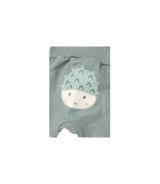 Jogginghose mit Po-Applikation Kastanie