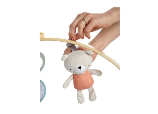 Spielbogen aus Holz mit Decke