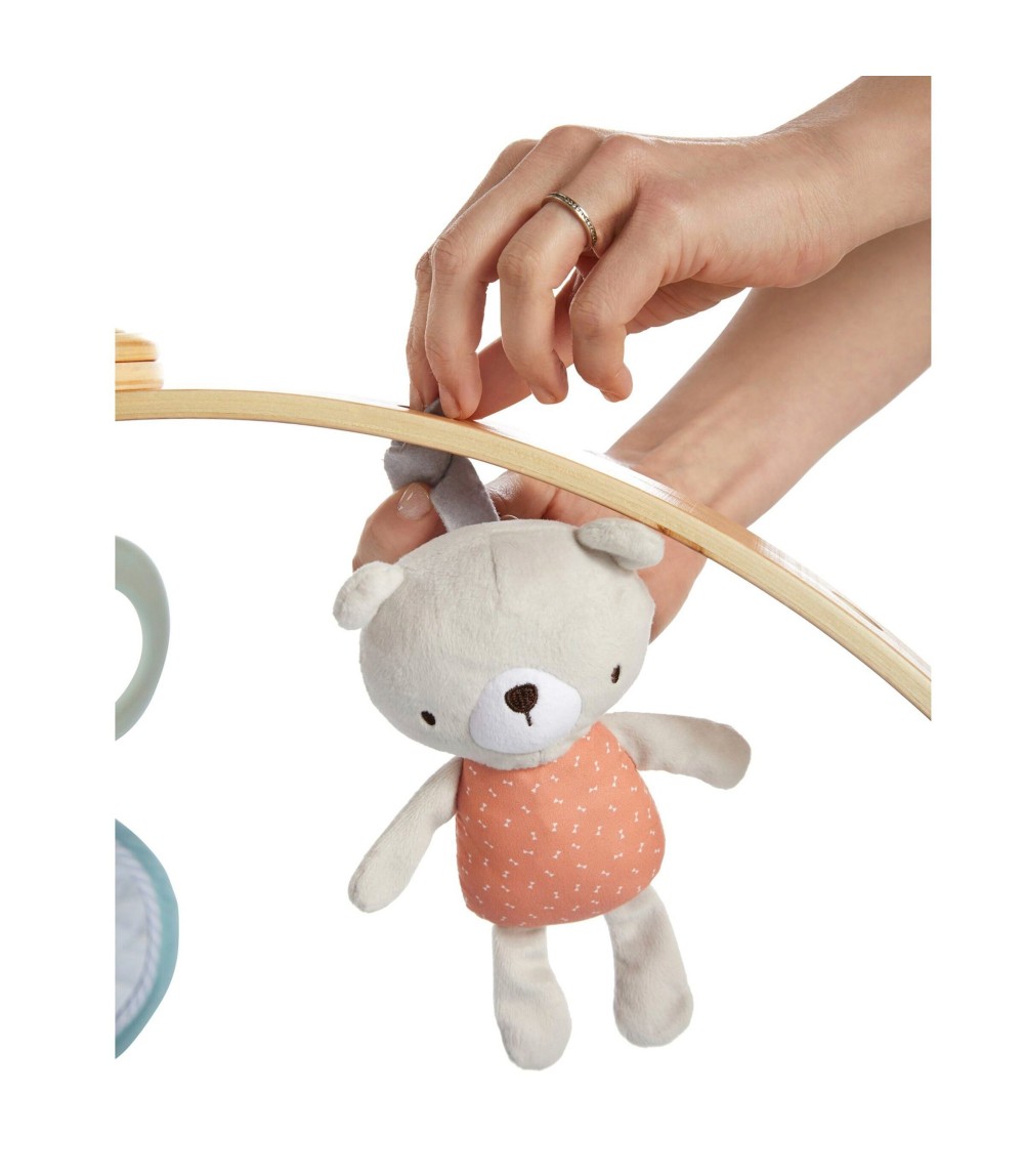 Spielbogen aus Holz mit Decke