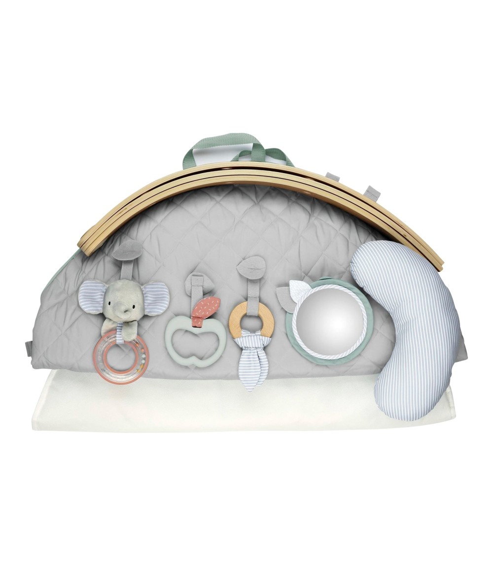 Spielbogen aus Holz mit Decke