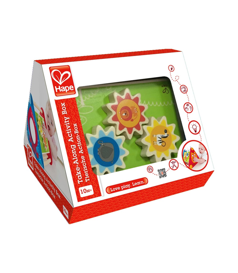 Motorikspielzeug Tierische Action-Box