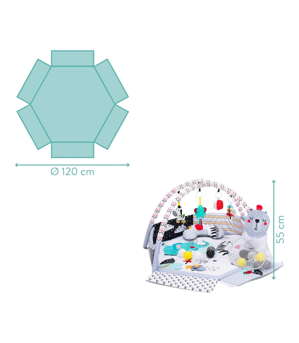 Spielmatte mit Aktivbogen