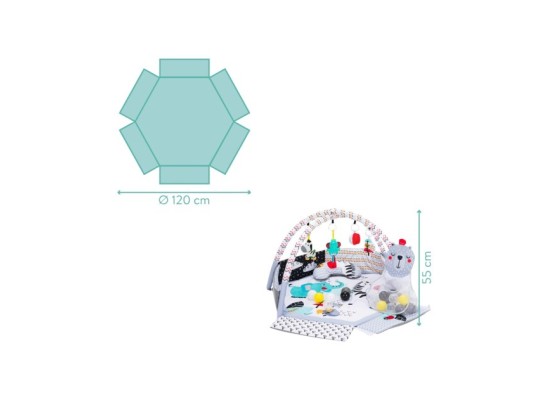 Spielmatte mit Aktivbogen