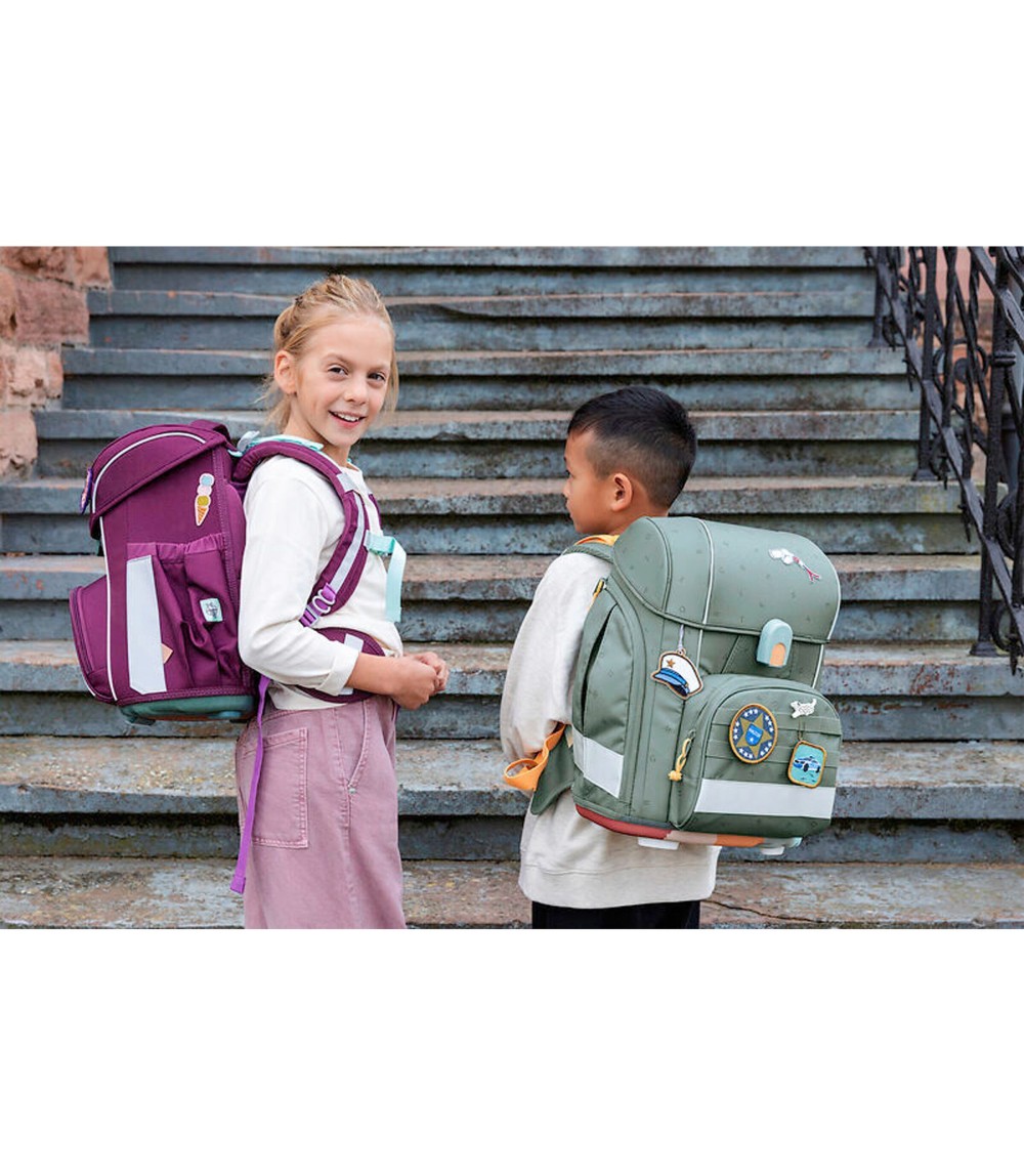 Schulranzen-Set Slim Unique 7-tlg.