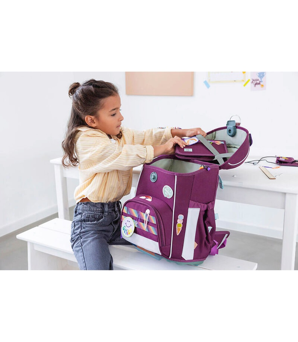 Schulranzen-Set Slim Unique 7-tlg.