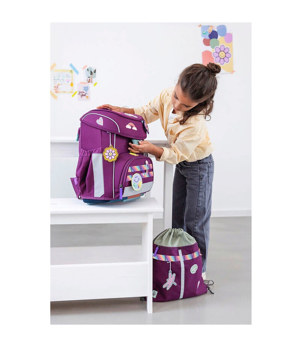 Schulranzen-Set Slim Unique 7-tlg.