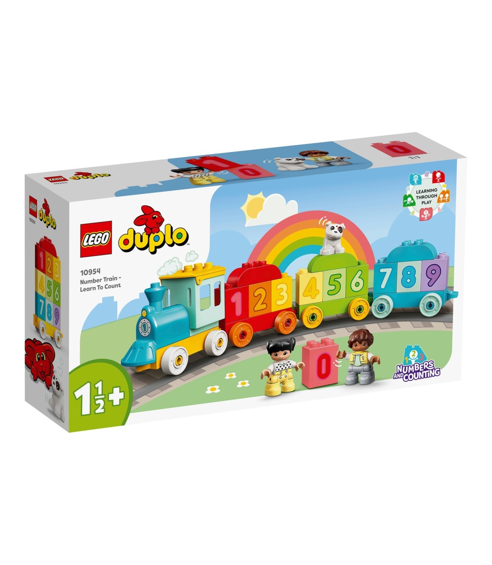 10954 Zahlenzug - Zählen lernen