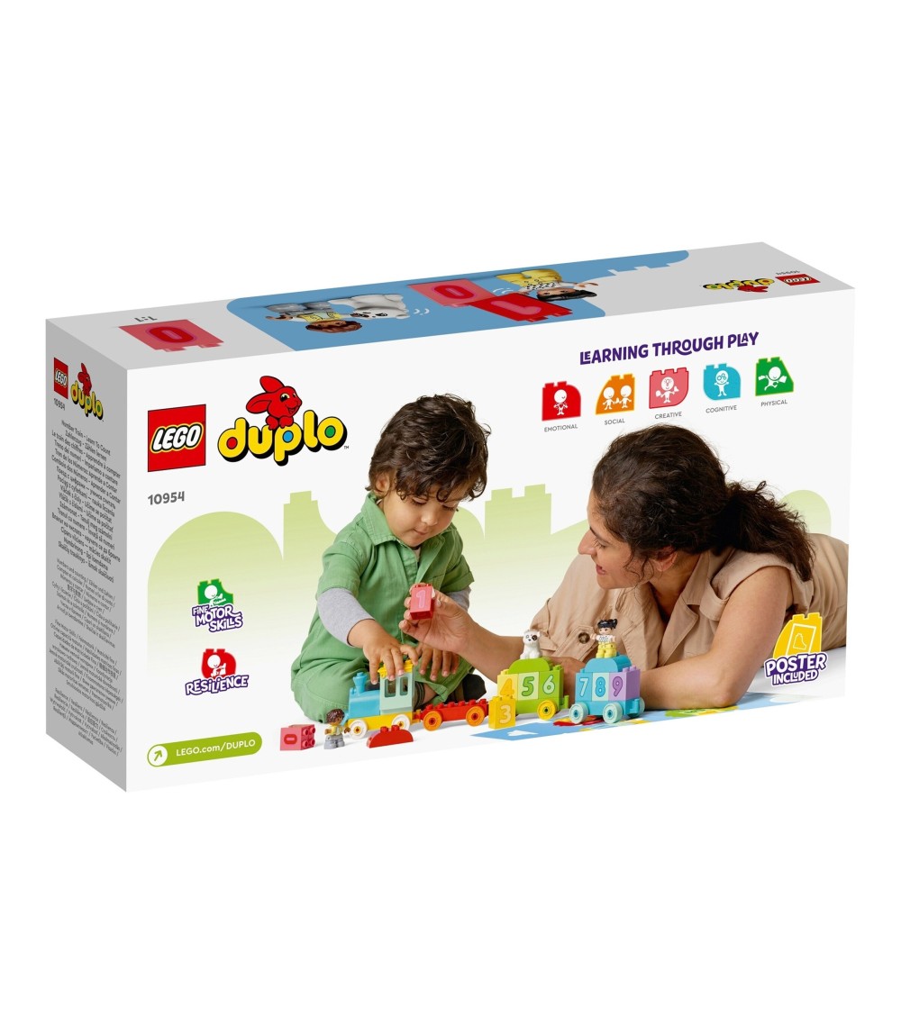 10954 Zahlenzug - Zählen lernen