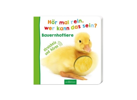 Soundbilderbuch Hör mal rein wer kann das sein? - Bauernhoftiere