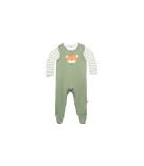 Strampler-Set 2-tlg. mit Body Ringel Tiger