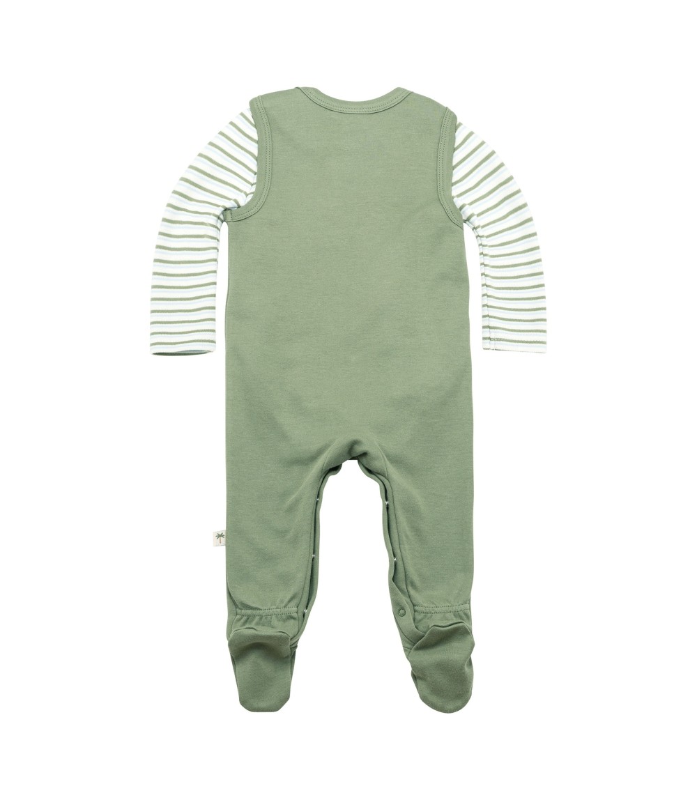 Strampler-Set 2-tlg. mit Body Ringel Tiger