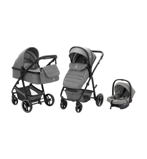 Kombikinderwagen Stockholm Trio-Set (2024) inkl. i-Size Babyschale und Wickeltasche