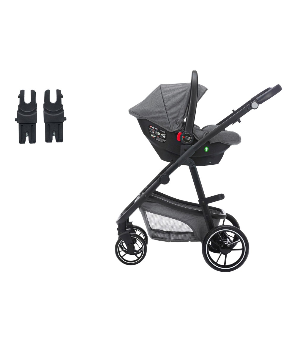 Kombikinderwagen Stockholm Trio-Set (2024) inkl. i-Size Babyschale und