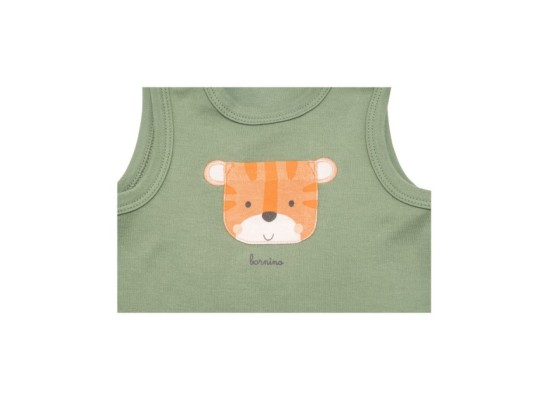 Strampler-Set 2-tlg. mit Body Ringel Tiger