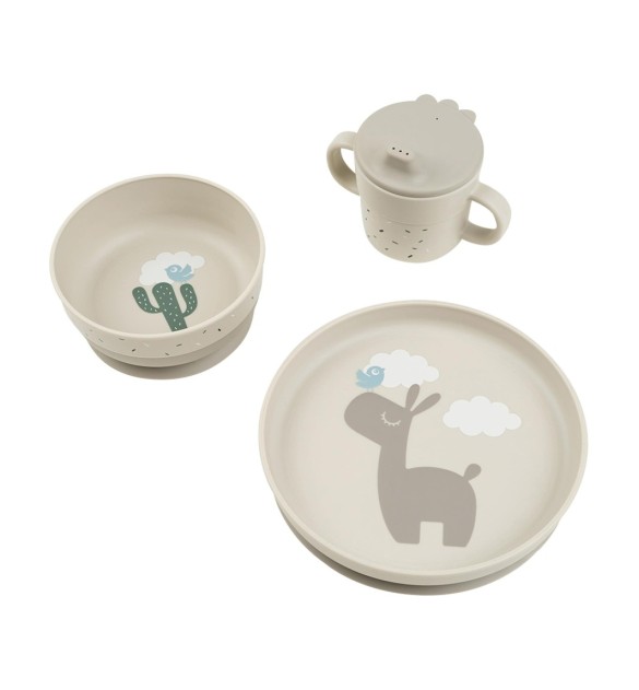 3-tlg. Foodie Geschirr-Set