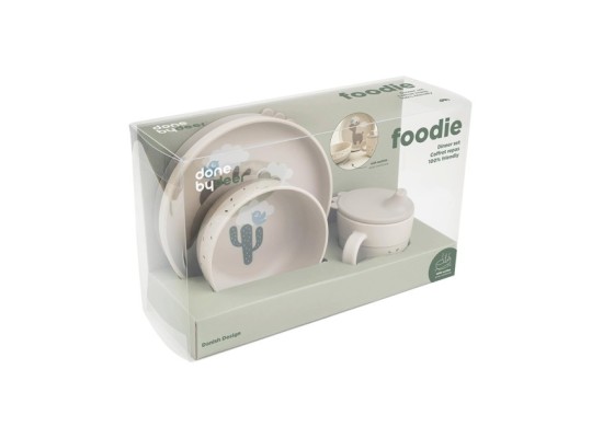 3-tlg. Foodie Geschirr-Set