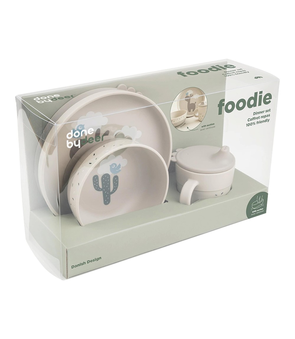 3-tlg. Foodie Geschirr-Set