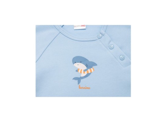 Raglanshirt langarm Hai