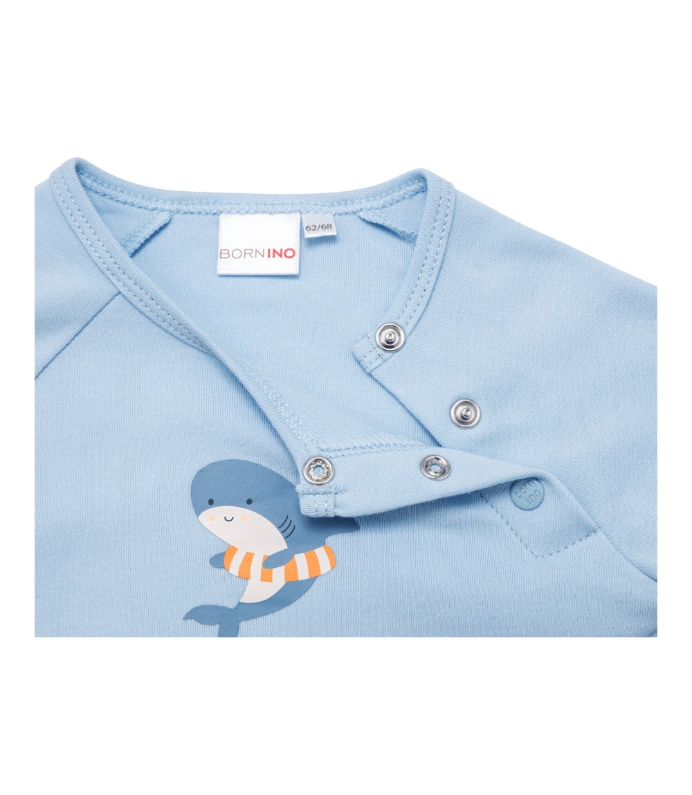 Raglanshirt langarm Hai