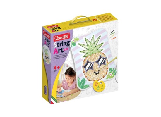 Fädelspielzeug Ananas