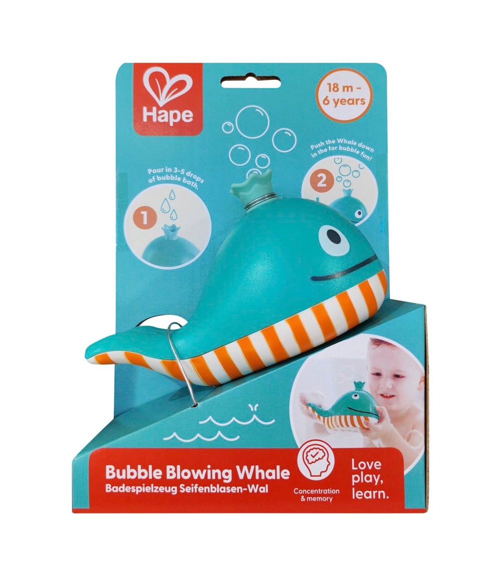Badespielzeug Seifenblasen-Wal