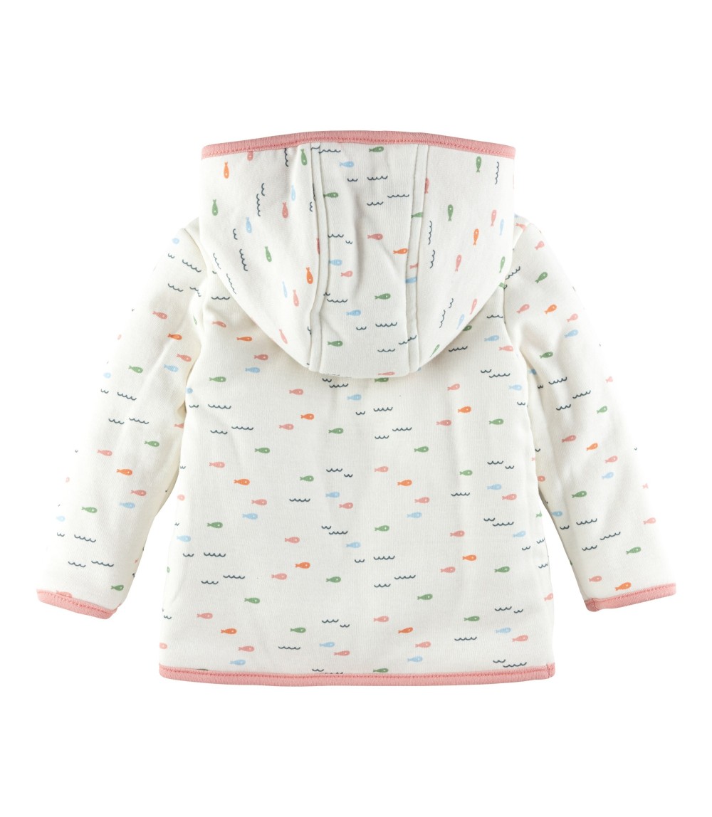 Wendejacke Schildkröte Fische