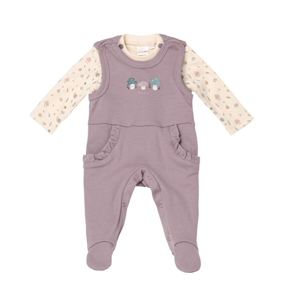 Strampler-Set 2-tlg. mit Shirt Pilz