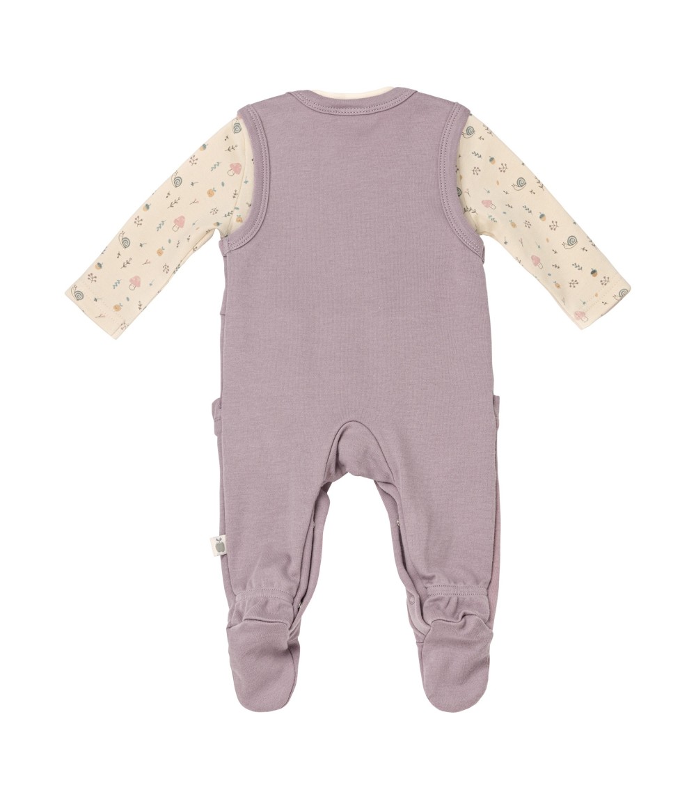 Strampler-Set 2-tlg. mit Shirt Pilz