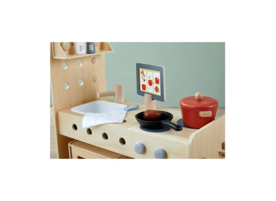 Rollenspiel Studio 3in1 - Kaufladen, Küche & Werkstatt