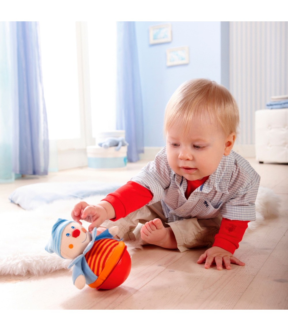 Stoffspielzeug Stehauffigur Kasper