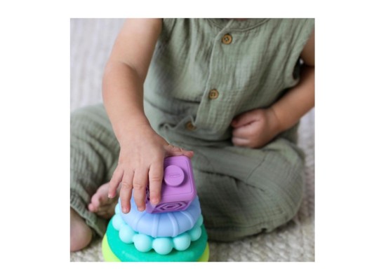 Sensorische Bauklötze, Stapelspielzeug & Tiere