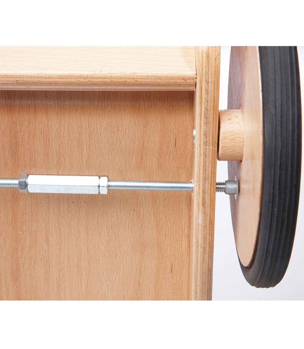 Lauflernwagen Uli aus Holz