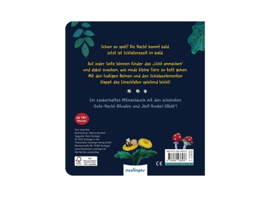 Schiebebuch Wo brennt noch Licht, wer schläft noch nicht?