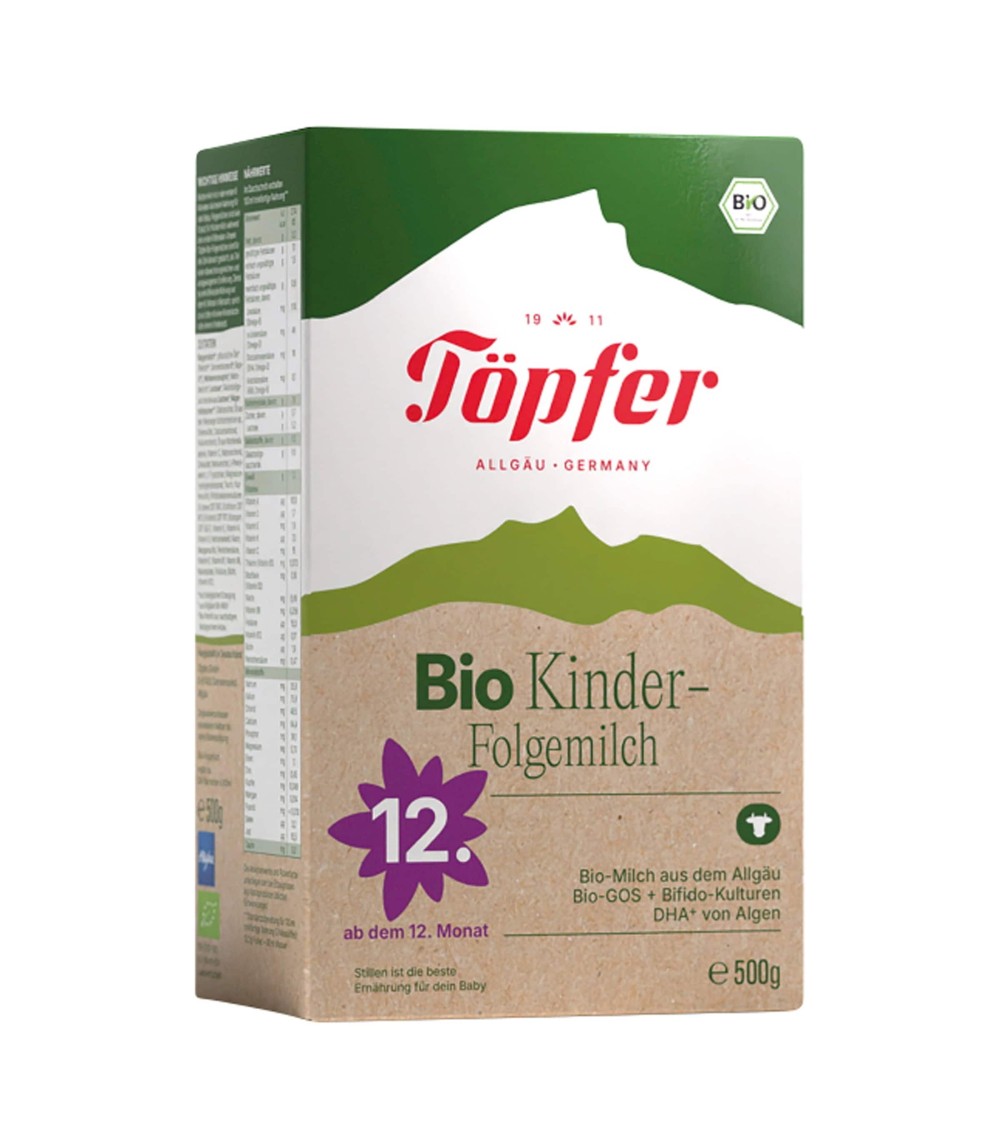 Bundle 4er Pack Bio Kinder-Folgemilch 500 g