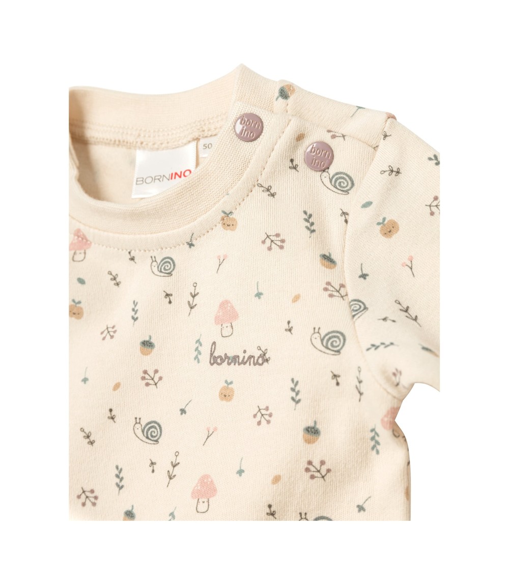 Strampler-Set 2-tlg. mit Shirt Pilz