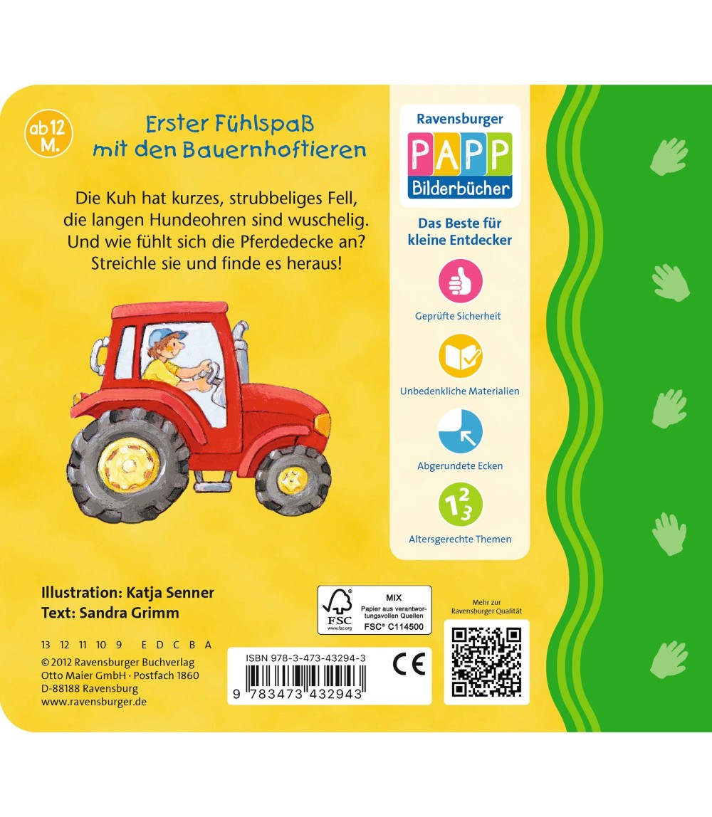 Fühlbuch Mein kleiner Bauernhof