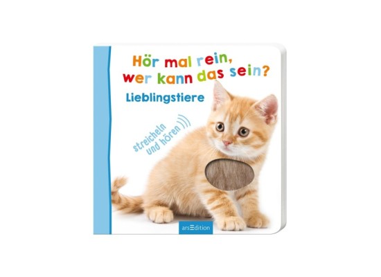 Soundbilderbuch Hör mal rein wer kann das sein? - Lieblingstiere