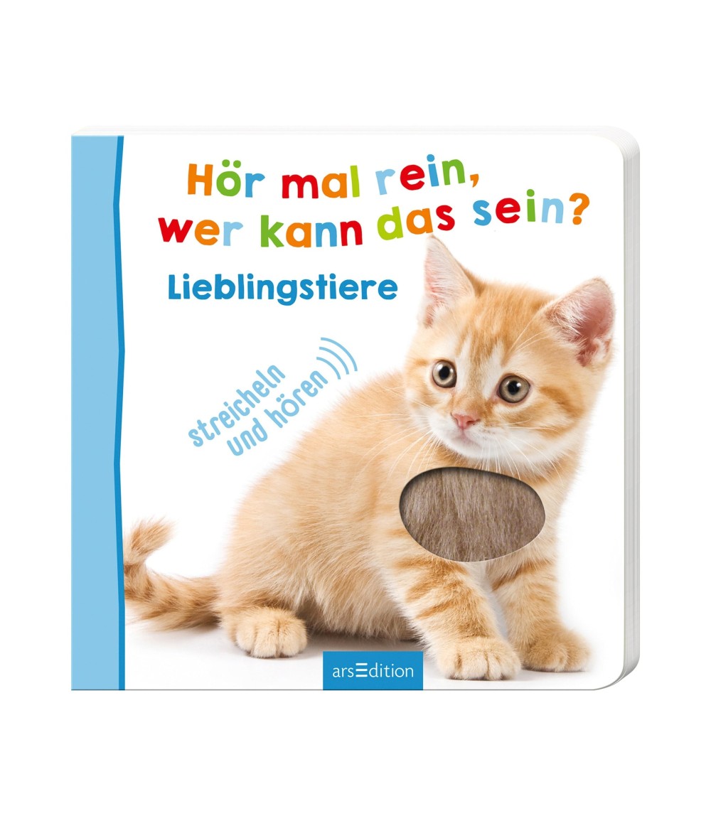 Soundbilderbuch Hör mal rein wer kann das sein? - Lieblingstiere