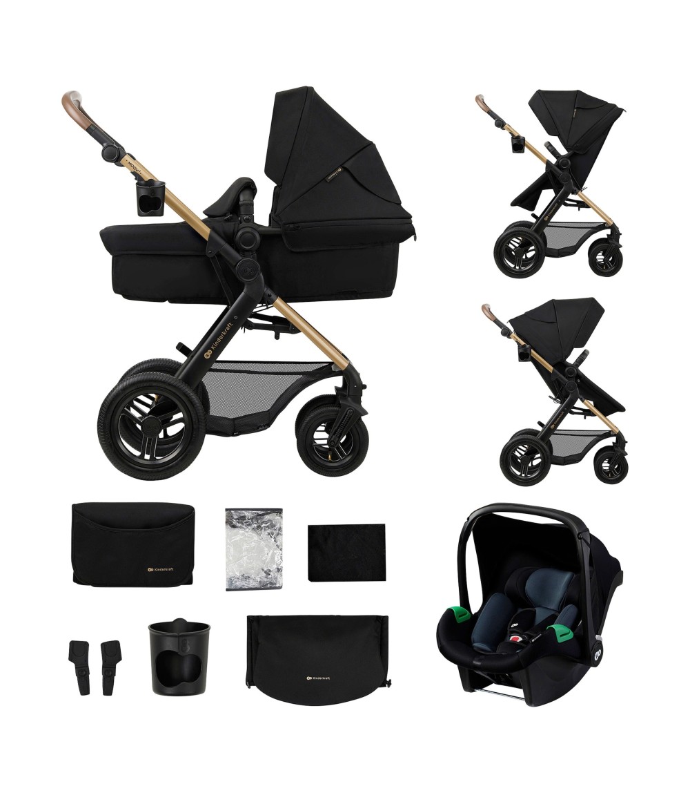 Kombikinderwagen MOOV 2 Air Trio-Set inkl. Babyschale MINK PRO