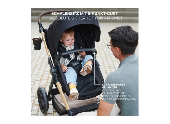 Kombikinderwagen MOOV 2 Air Trio-Set inkl. Babyschale MINK PRO