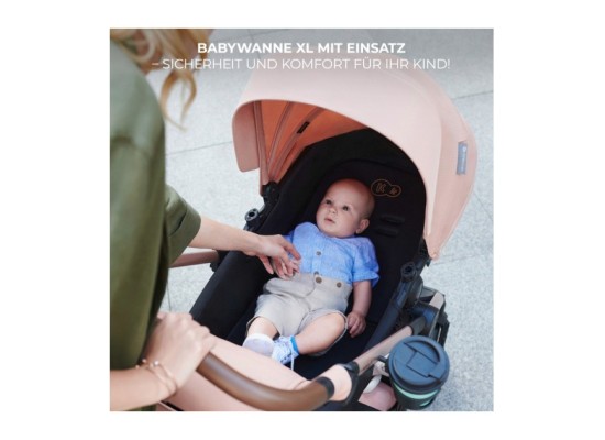 Kombikinderwagen MOOV 2 Air Trio-Set inkl. Babyschale MINK PRO