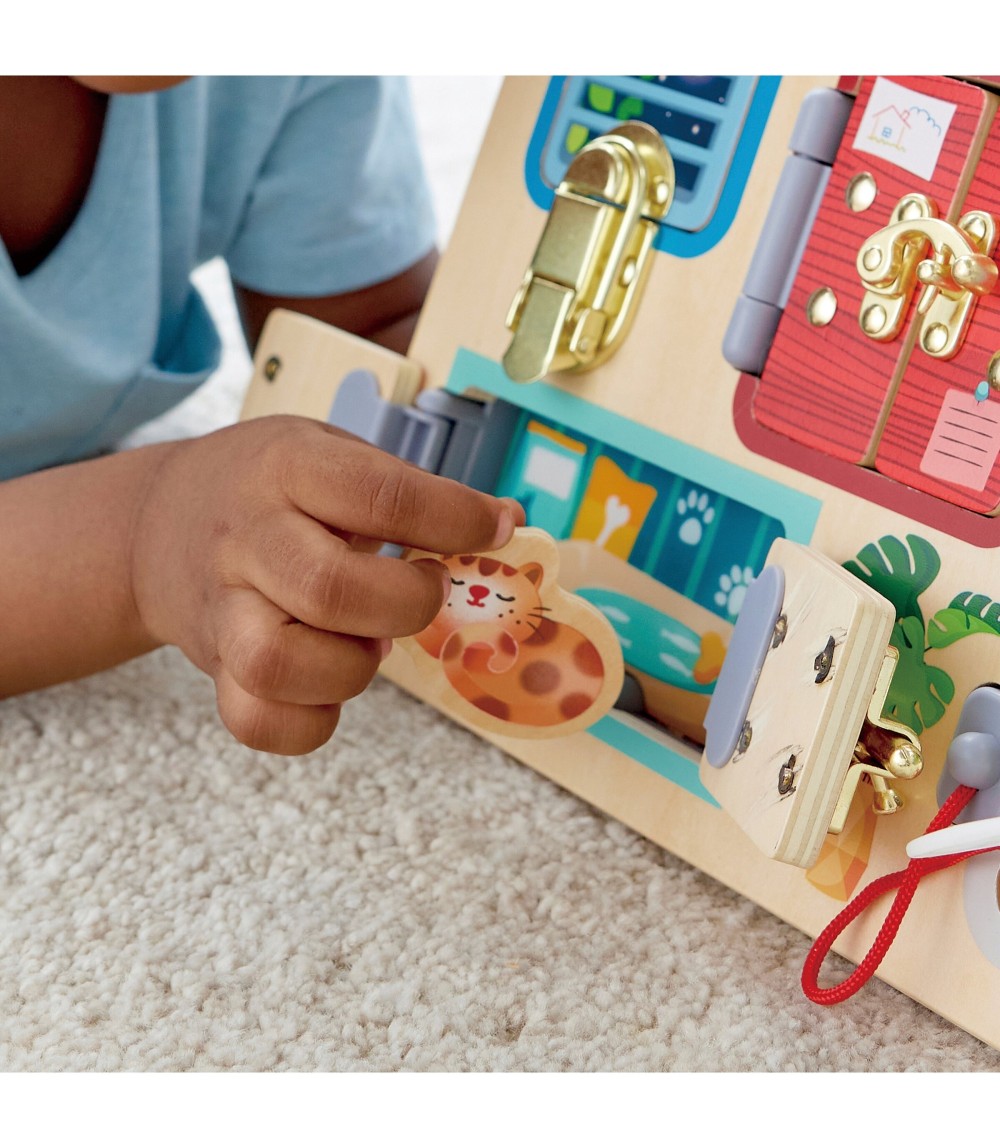 Spiele-Tafel Schloss & Schlüssel