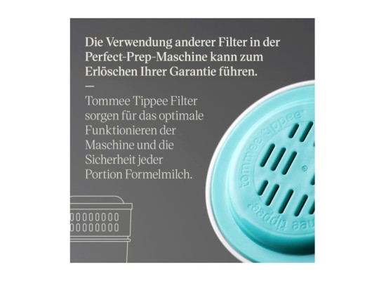Ersatzfilter für Flaschenzubereiter Perfect Prep