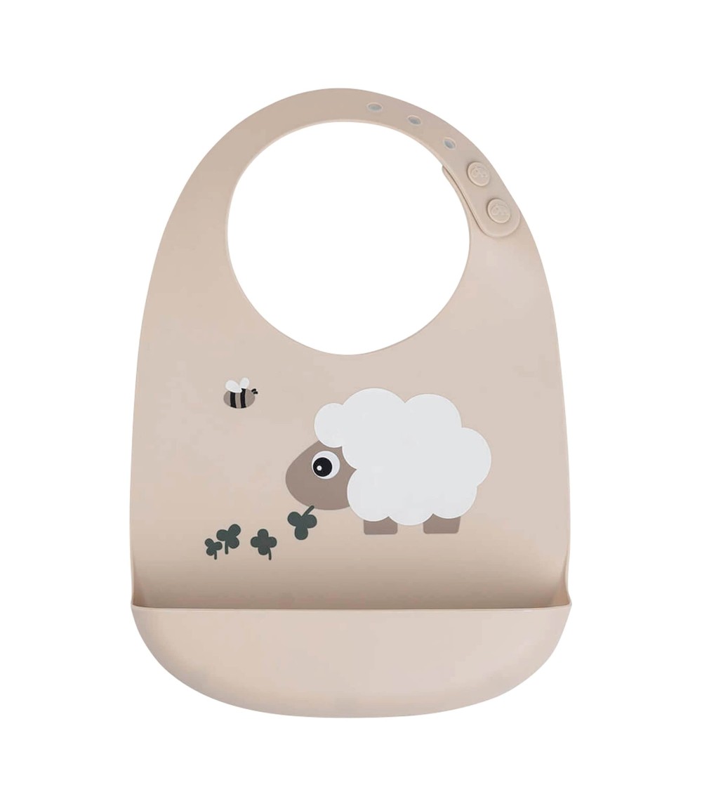 Silikonlätzchen mit Auffangschale