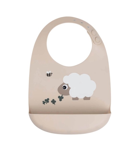 Silikonlätzchen mit Auffangschale