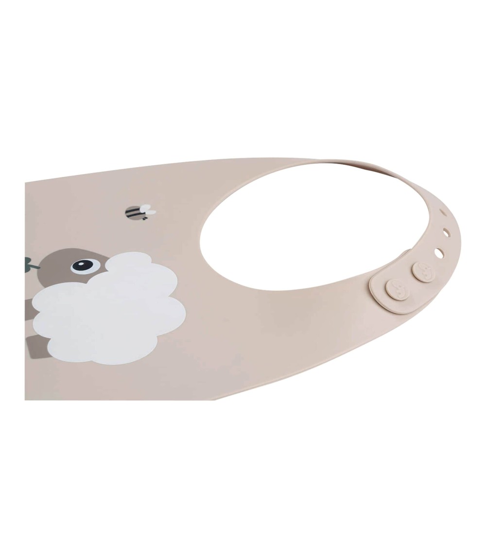 Silikonlätzchen mit Auffangschale