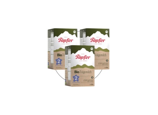 Bundle 3er Pack Bio Folgemilch 2  600 g